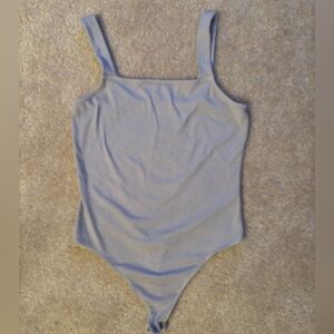American Eagle Gray Bodysuit L